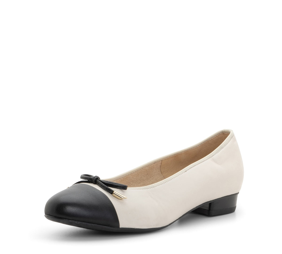 Ara Shoes Belinda Cream-Black