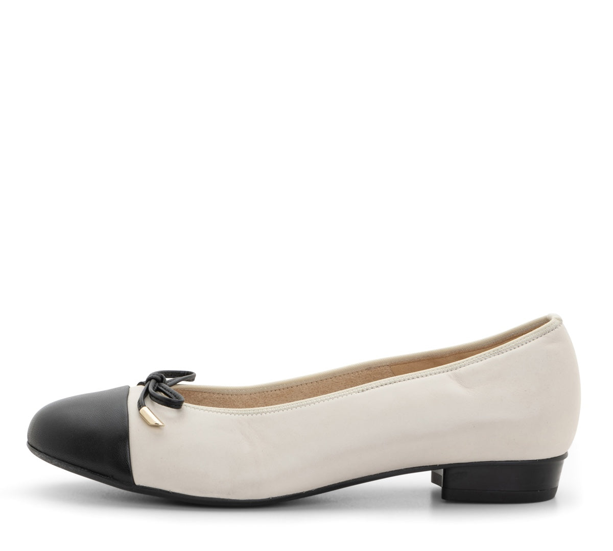 Ara Shoes Belinda Cream-Black