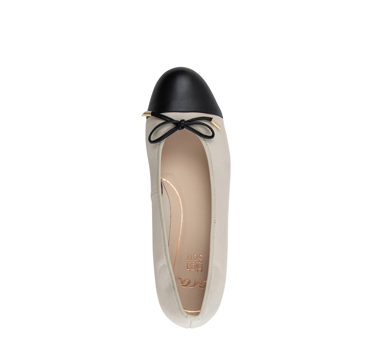 Ara Shoes Belinda Cream-Black