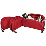 Load image into Gallery viewer, Derek Alexander PW-20288 NYLON- 3 Piece Nylon Cosmetic Bag Set
