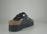 Load and play video in Gallery viewer, NAOT Santa Rosa 8804 BA6 Black Sandals
