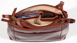 Load image into Gallery viewer, Derek Alexander  BR-8012 BRISTOL- Small Three Zippered Compartment Crossbody
