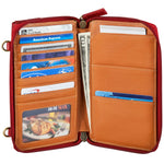 Load image into Gallery viewer, Derek Alexander BR-8021 BRISTOL- FULL ZIP ORGANIZER W/PHONE POCKET
