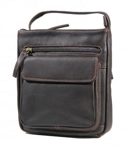 Derek Alexander DR-8061 3/4 Flap Front Zip Organizer