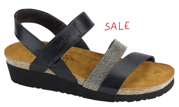 Naot hot sale silver sandals