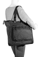 Load image into Gallery viewer, Derek Alexander | PW-20110 | Nylon Large Zip Shopper Bag
